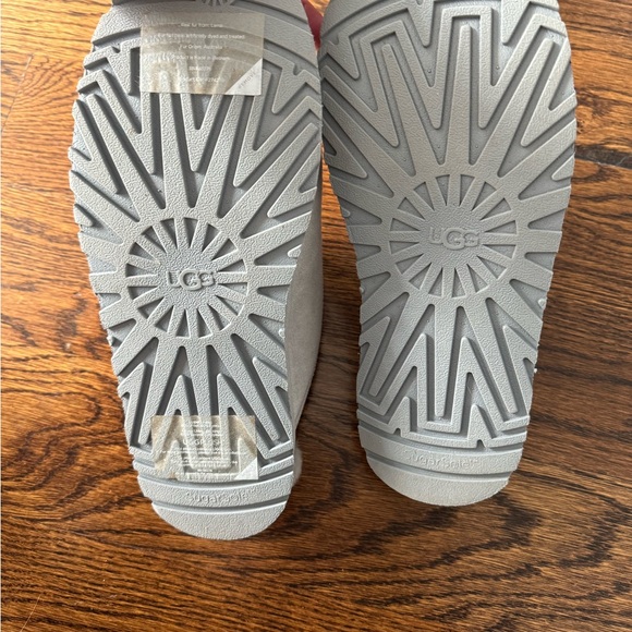 UGG Gray Mule-Style Slippers - Picture 6 of 7